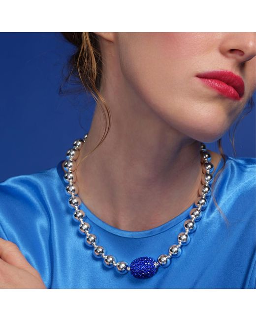 Saule Label Blue Cassia Necklace