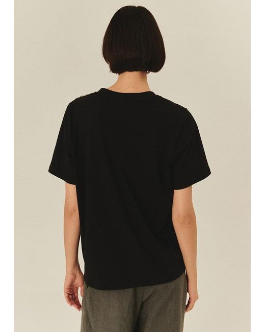 Exquise Black Mallory Tshirt