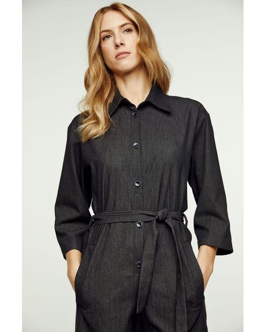 Conquista Blue Dark Denim Jumpsuit