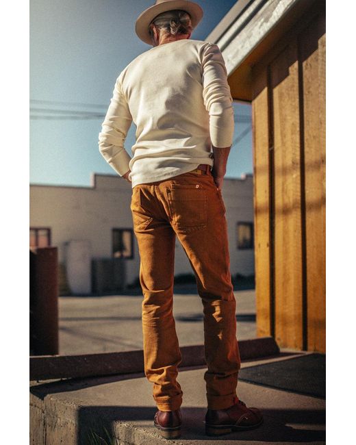 &SONS Trading Co Orange Andsons Brandon Jeans Tan for men