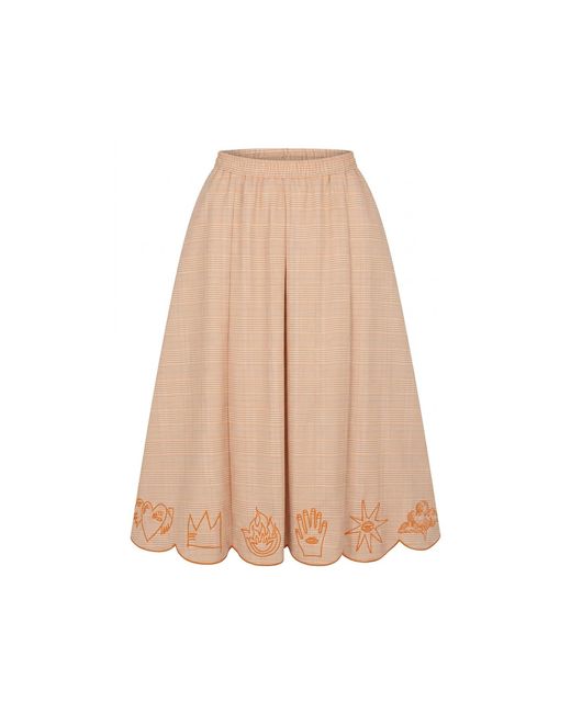 King Naked Natural Sweet Nothing Skirt Plaid