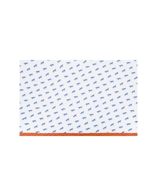 DHARA SHETH DUBAI Blue Leopard Luxe Sarong