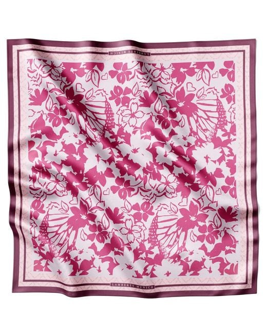 Lamberty Munich Pink Spring Florals