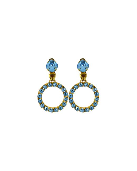Vicki Sarge Black The Small Hoop Earrings
