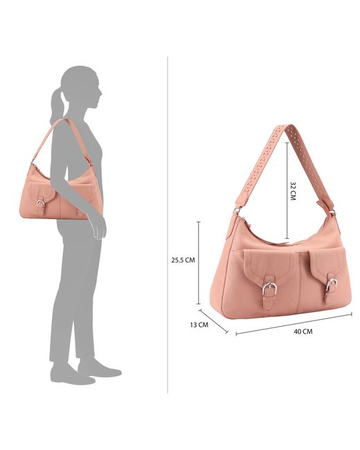 Lloyd Baker Pink Stefania Shoulder Bag