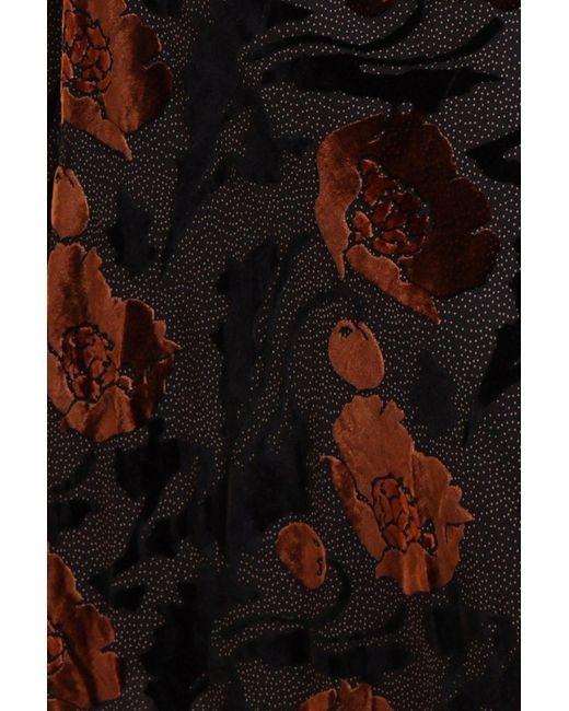 Traffic People Black Burnout Grace Dress