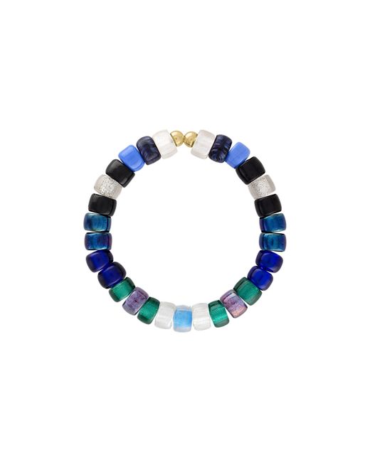 Olivia Le Blue Galaxy Glass Bead Bracelet