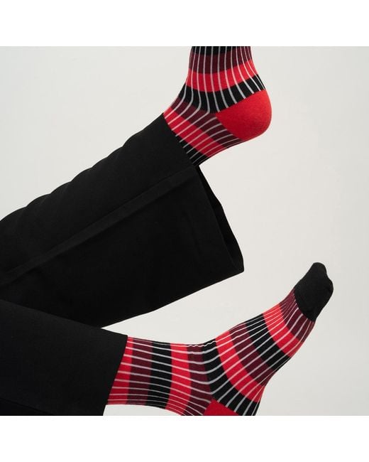 Peper Harow - Made in England Red Chord & Elizabeth Ginger Socks Bundle
