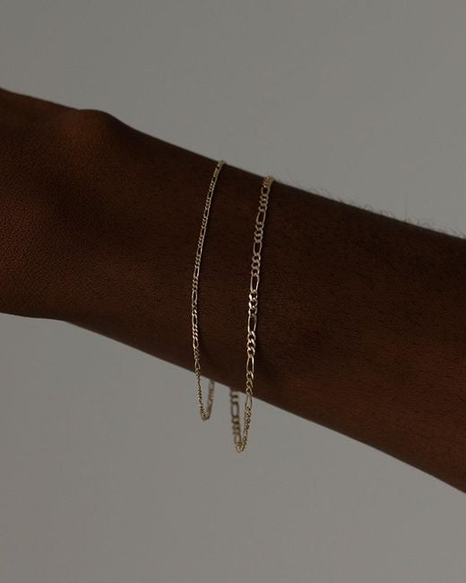 Öugie Metallic The Baby Figaro Chain Bracelet