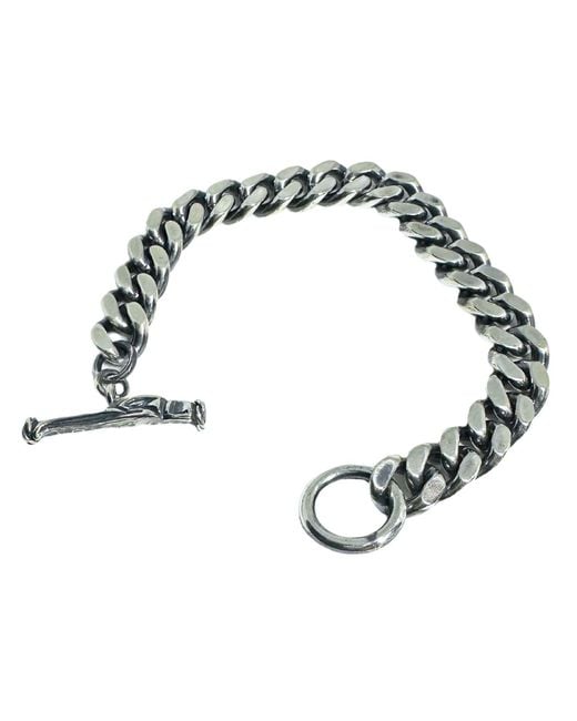 Tg-Jewellery by Tamara Gervasio Blue Celtic Bird Curb Chain Bracelet for men