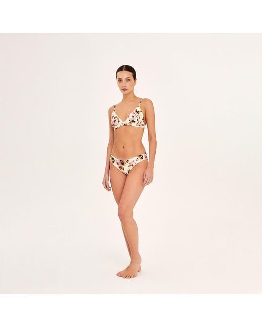 Aguaclara Pink Fixed Triangule Top & Classic Bottom La Rose