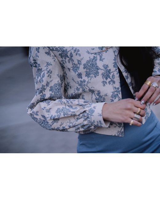 Baltér White Mistral Floral Jacket