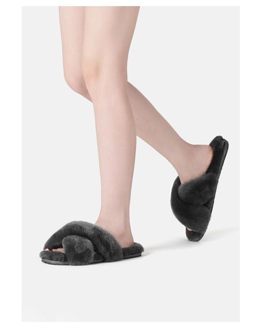 EverAu Australia Black Dove Crossover Slides