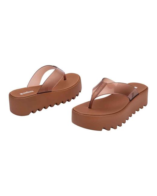 Melissa Brown Thong Platform