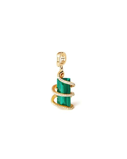 Freqnc Atelier Green Serpent Charm