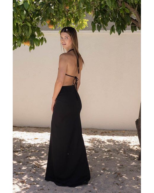 Belletage Swimwear Black The Carmen Maxi Skirt