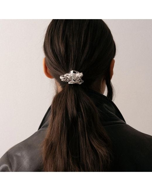 EVA REMENYI White Simon Radvan X Hair Tie Charm S