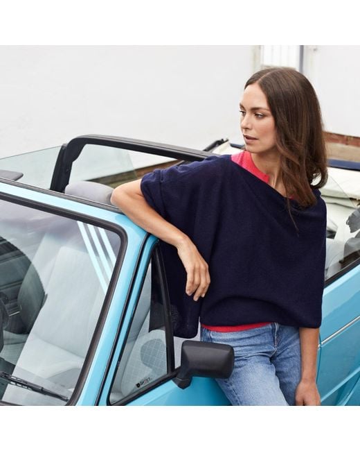 Cove Blue Lucy Multi Way Cashmere Wrap