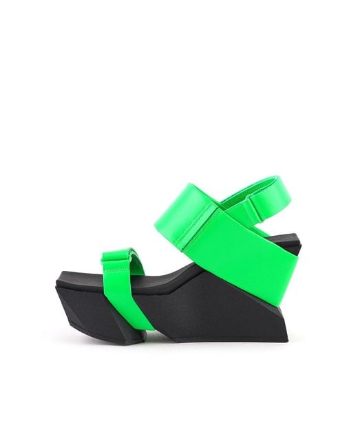United Nude Green Brutt Sandal
