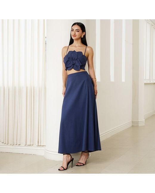 Yumi Kim Blue Sahara Linen Top