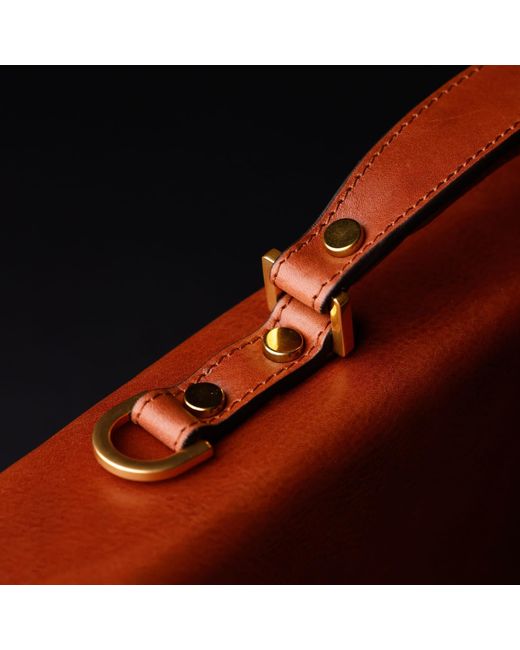 Time Resistance Brown Classic Design Leather Briefcase for men