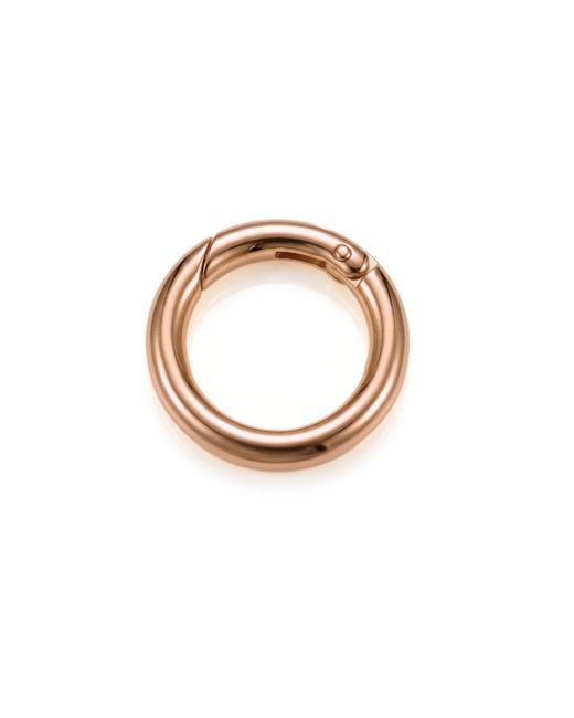 Jaredjamin Metallic Copper Tone Large Circular Clicker Clasp