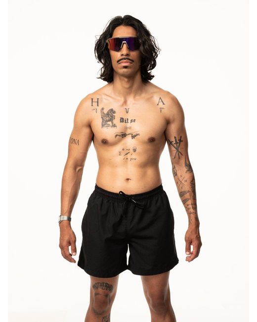 Saved Lab Black Swimshort for men