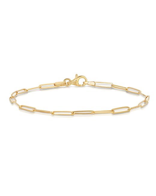 Maya Brenner Metallic Element Long Link Bracelet