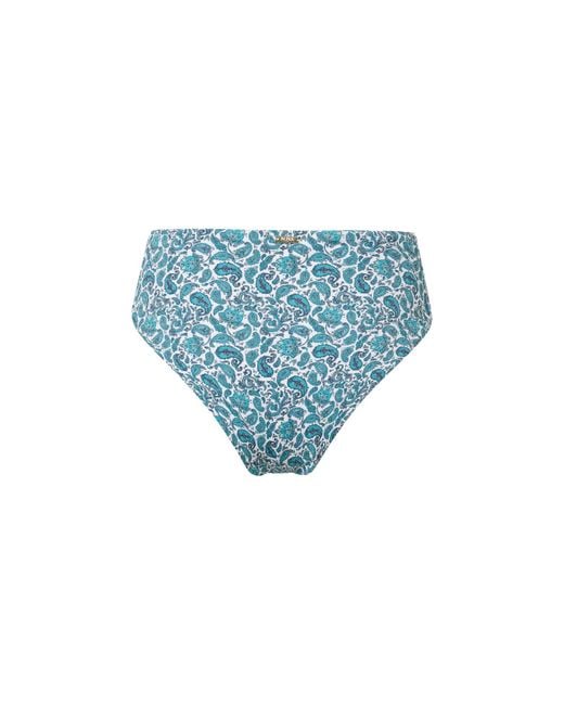 Aqva Swimwear Blue Print Jondal Bikini Bottom