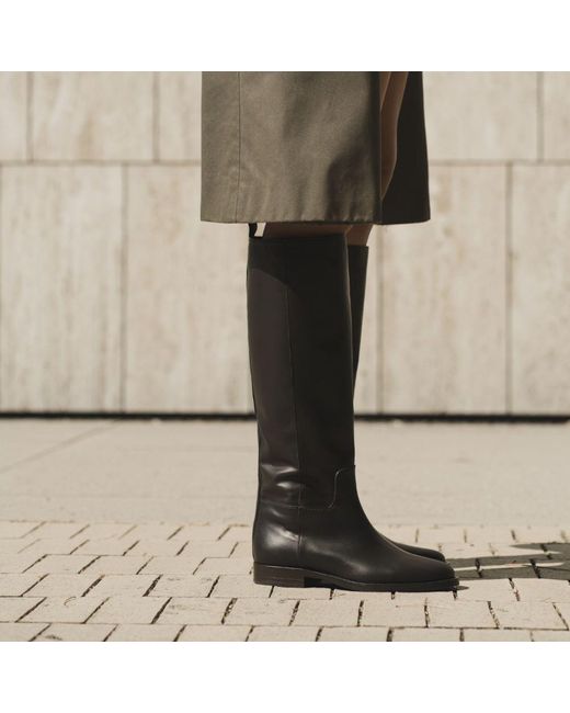 Notabene Black Izella Boots, Leather