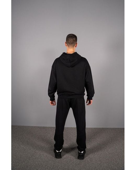 Do We Black The Loose Hoodie for men