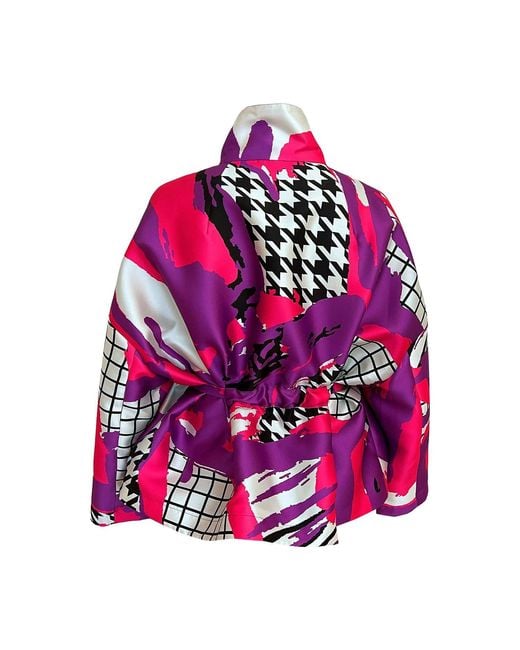 Maxjenny Pink Square Boxy Jacket