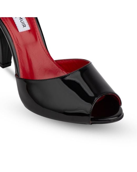 Rosamund Muir London Red Montavia Patent Mules