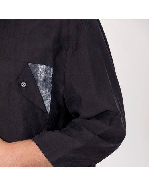 Smart and Joy Blue Pocket Flap Game Shirt for men