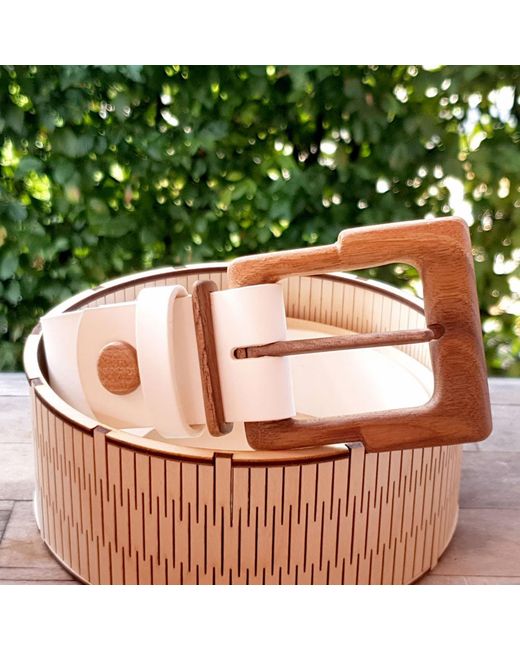 Wood Belt Metallic Powell Pride 422