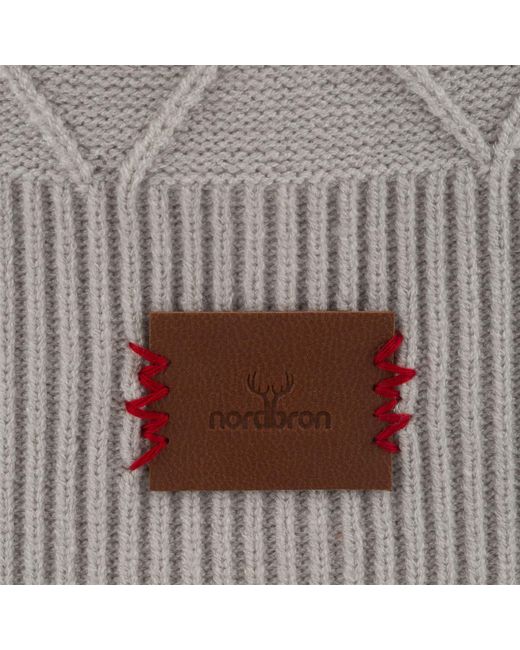 Norbron Gray Bonham Light Beanie for men