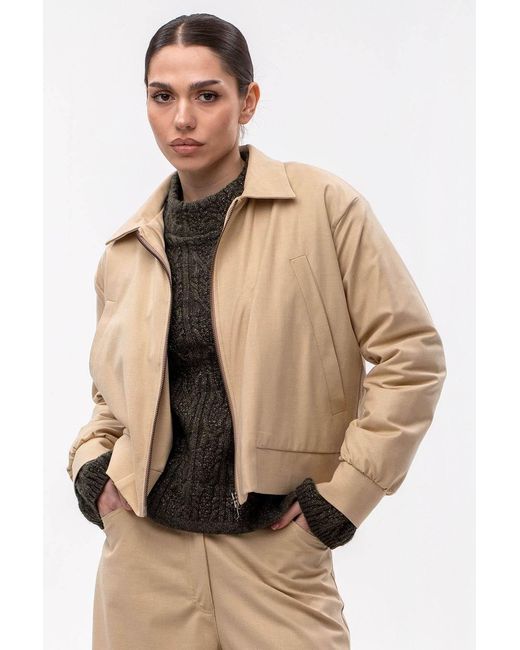 Maison Bogomil Natural Bomber Jacket