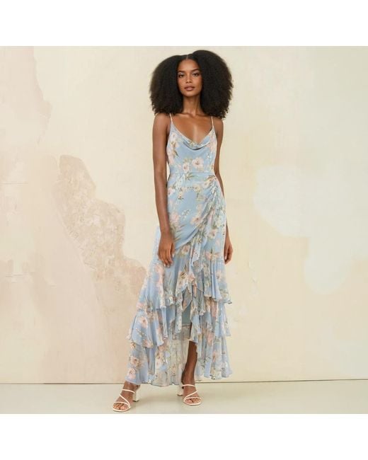 Yumi Kim Gray Carmine Maxi Dress