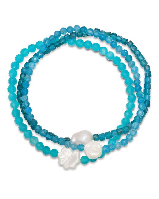 Soul Journey Jewelry Blue Waves Of Love Bracelets