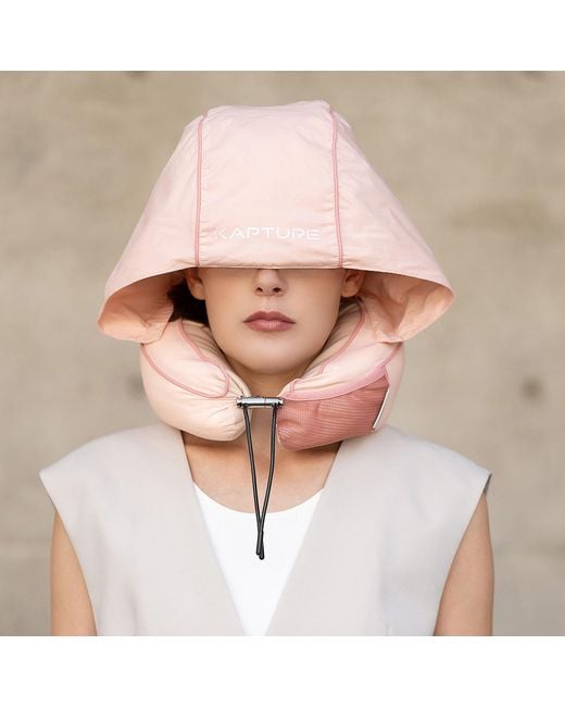 Kapture Pink Room Travel Pillow Set