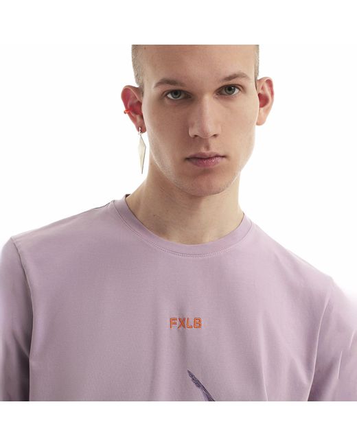 Foxylab New York Purple Lavander T-Shirt Beauty Is Movement