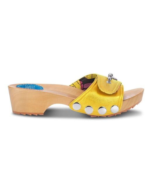 Nique Forde Yellow Sunset Lucille Sandals