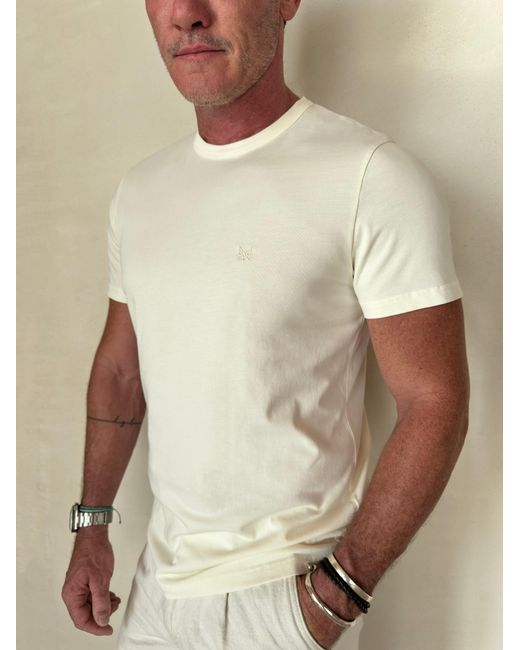 Bdxy Studio Natural Neutrals The Base T-Shirt Canolli for men