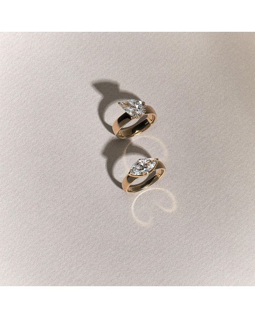 Seey Jewelry White The Drop Ring