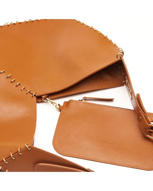 Danni Ro Black Virginia Rhombus Bag