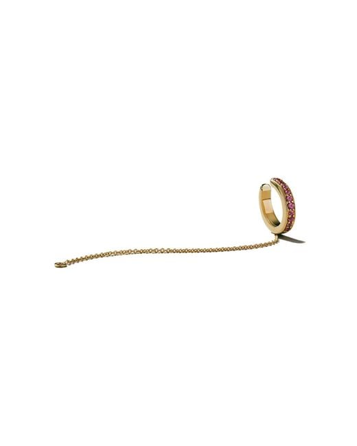 Onia Metallic Tourmaline Studded Ear Cuff
