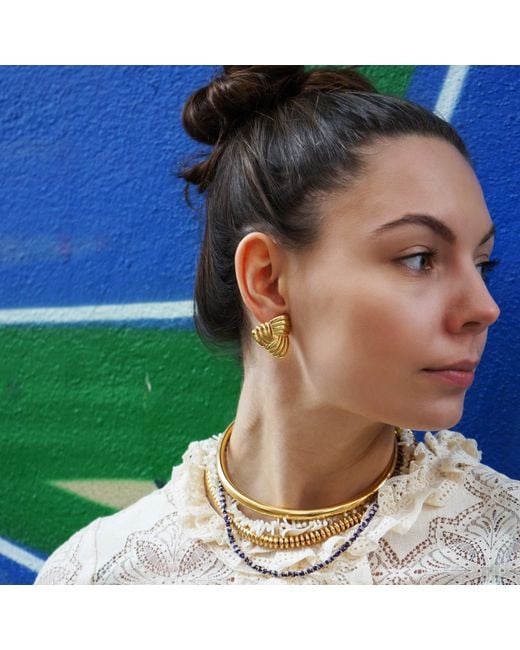 Smilla Brav Metallic Choker Necklace Cynthia