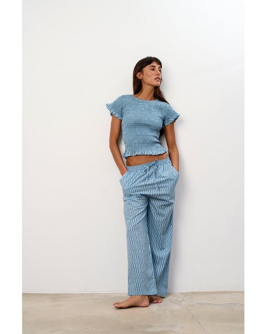 Par Y Escala Sl Blue Matilda Pants