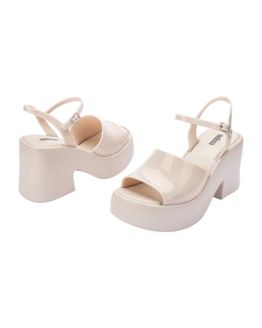 Melissa White Neutrals Lina Platform Sandal