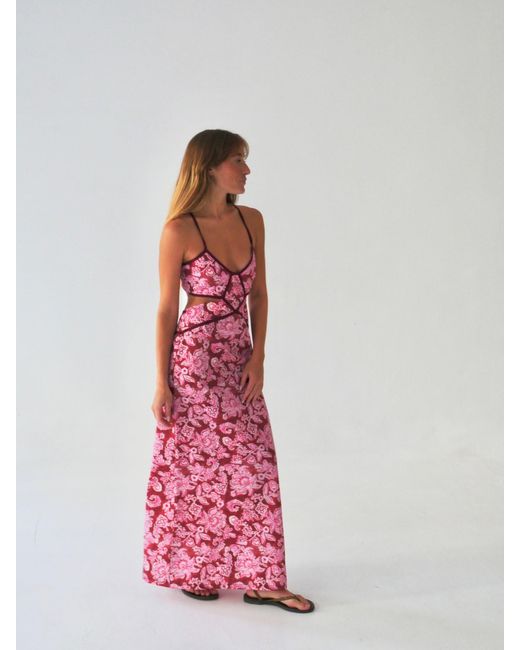 Mind Traveler Purple Ona Dress